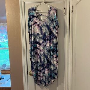 Tie-Dye Women's Dress by Lane Bryant Livi